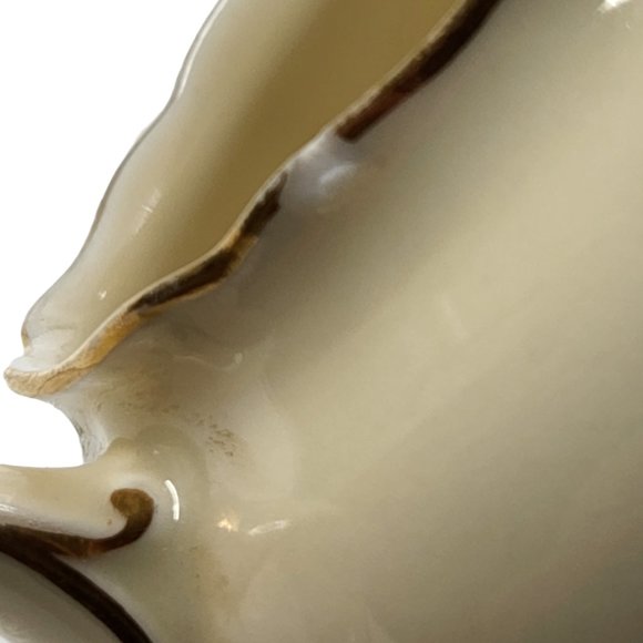 Vintage 'Wild Rose' Black Knight Hohenberg Studios Bavaria Creamer & Sugar Bowl - Picture 8 of 9